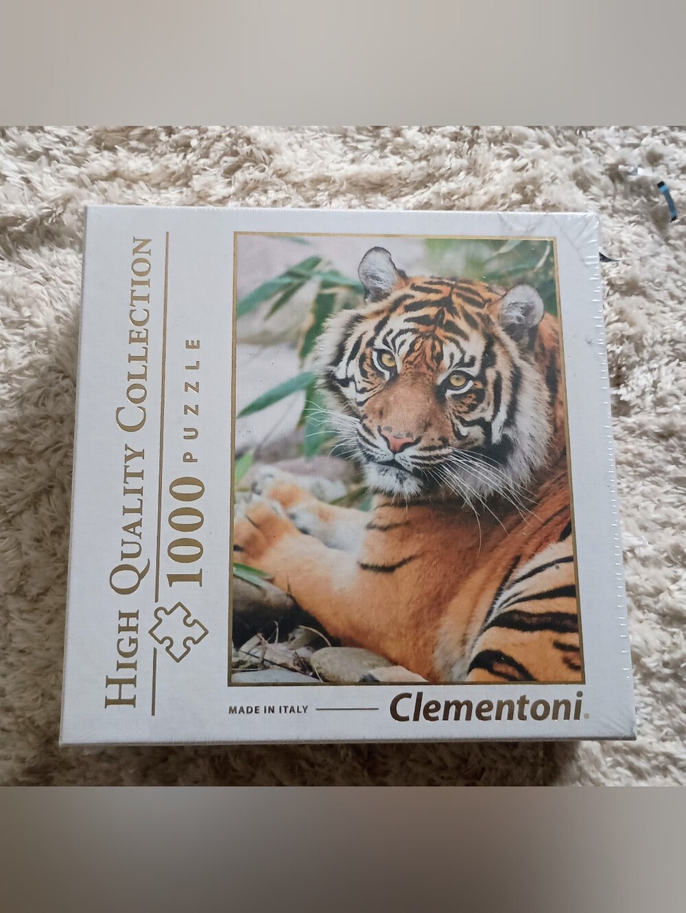 1000-Piece Tiger Puzzle - Orange